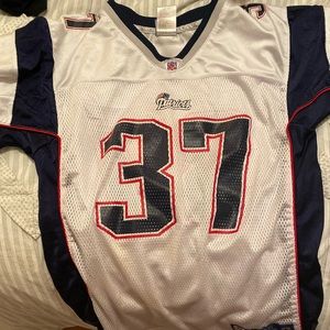 Patriots Vintage White Rodney Harrison Jersey